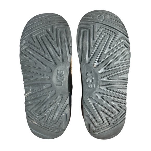 UGG Classic Mini II Black Clear Rubber Rain Boots Waterproof KIDS Size: 4 - Picture 6 of 9